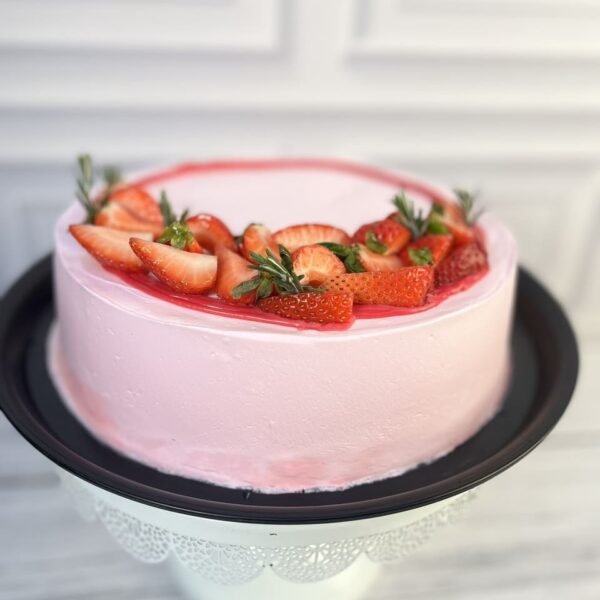 Pastel 3 Leches Fresa