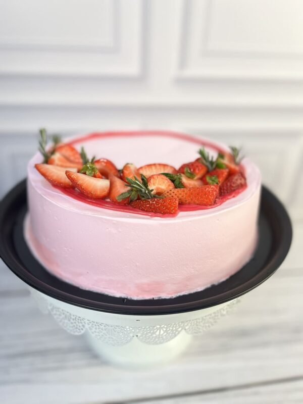 Pastel 3 Leches Fresa