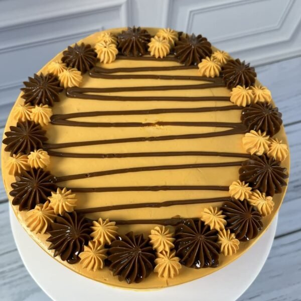 Pastel Dulce de Leche con Maracuya