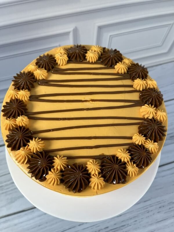 Pastel Dulce de Leche con Maracuya